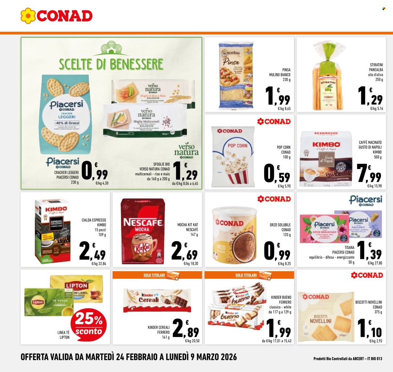 Volantino Conad - 24/2/2026 - 9/3/2026. Pagina 18