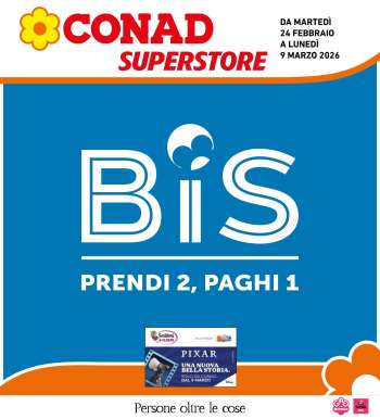 Volantino Conad Superstore - 24/2/2026 - 9/3/2026.