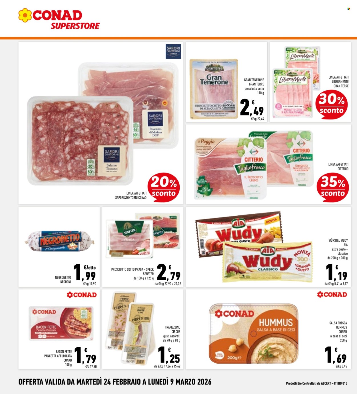 Volantino Conad Superstore - 24/2/2026 - 9/3/2026. Pagina 16