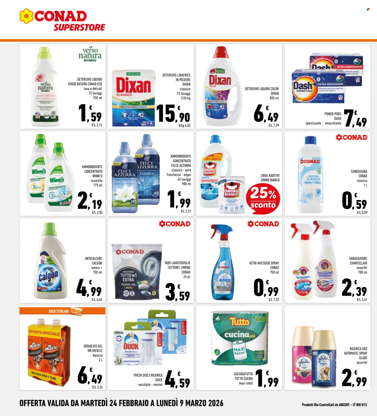 Volantino Conad Superstore - 24/2/2026 - 9/3/2026. Pagina 26