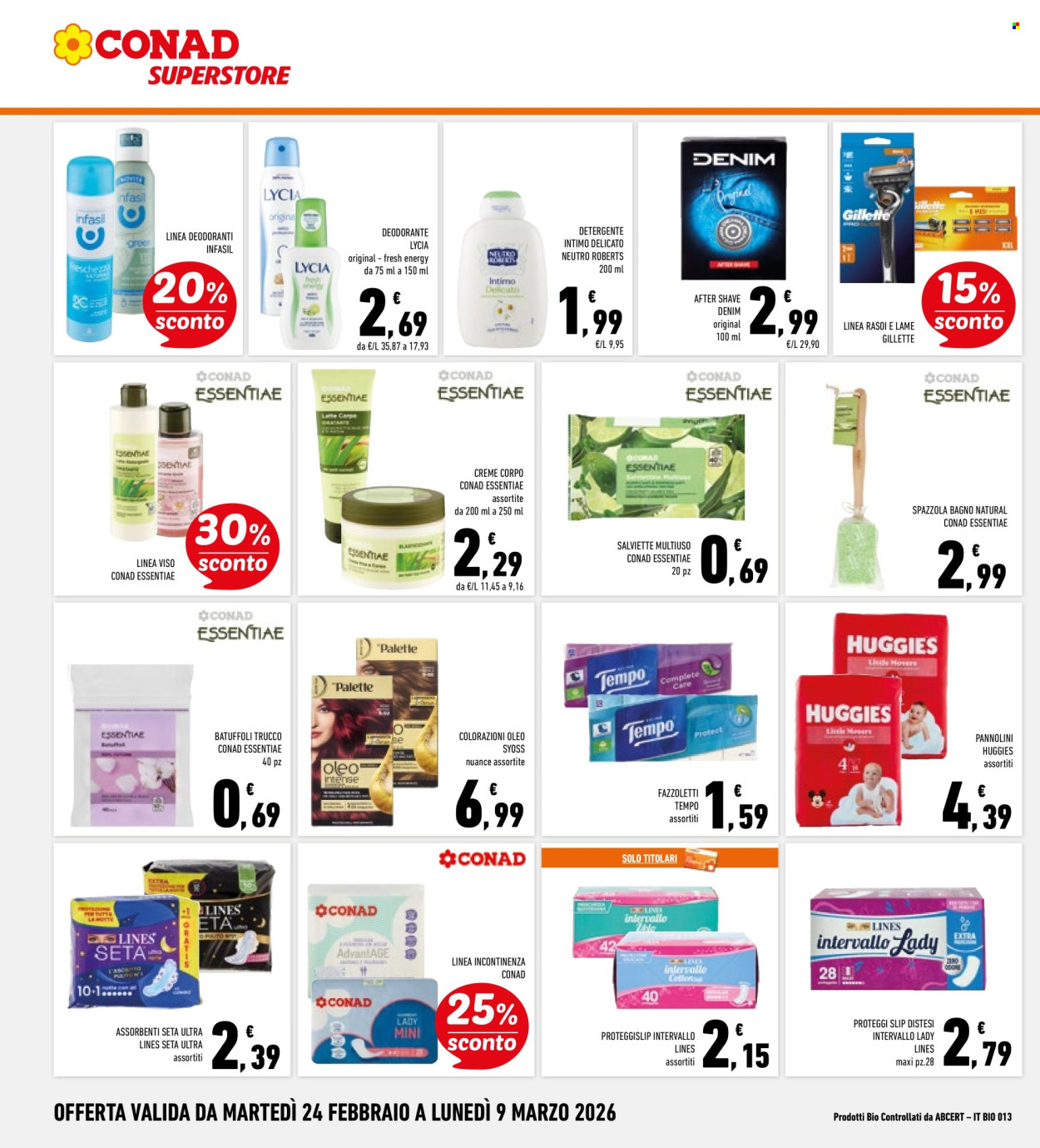 Volantino Conad Superstore - 24/2/2026 - 9/3/2026. Pagina 28