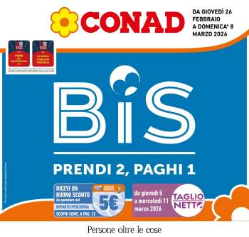 Volantino Conad - 26/2/2026 - 8/3/2026.