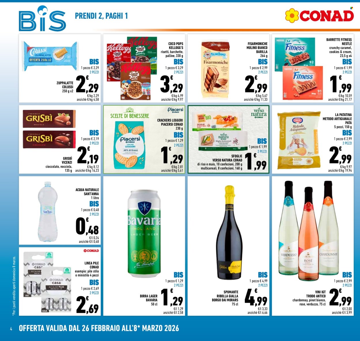 Volantino Conad - 26/2/2026 - 8/3/2026. Pagina 4