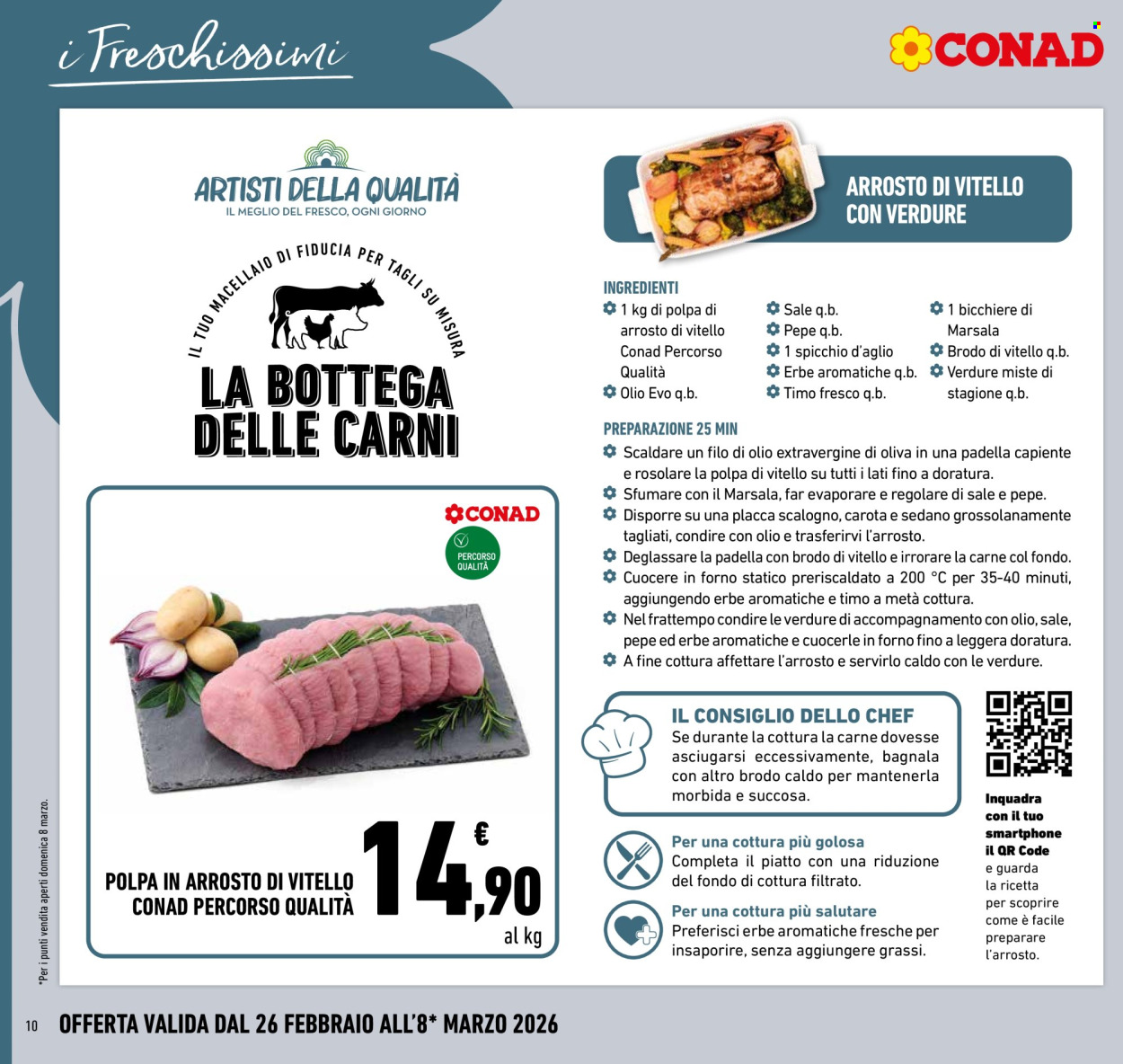 Volantino Conad - 26/2/2026 - 8/3/2026. Pagina 10