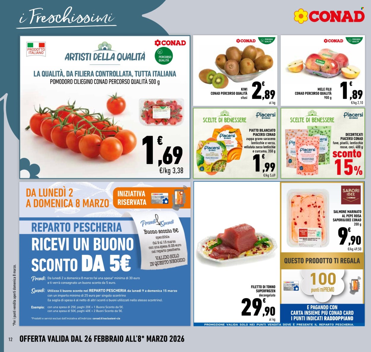 Volantino Conad - 26/2/2026 - 8/3/2026. Pagina 12