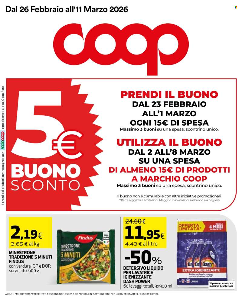 Volantino Coop - 26/2/2026 - 11/3/2026.