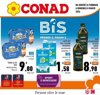 Volantino Conad - 26/2/2026 - 8/3/2026.