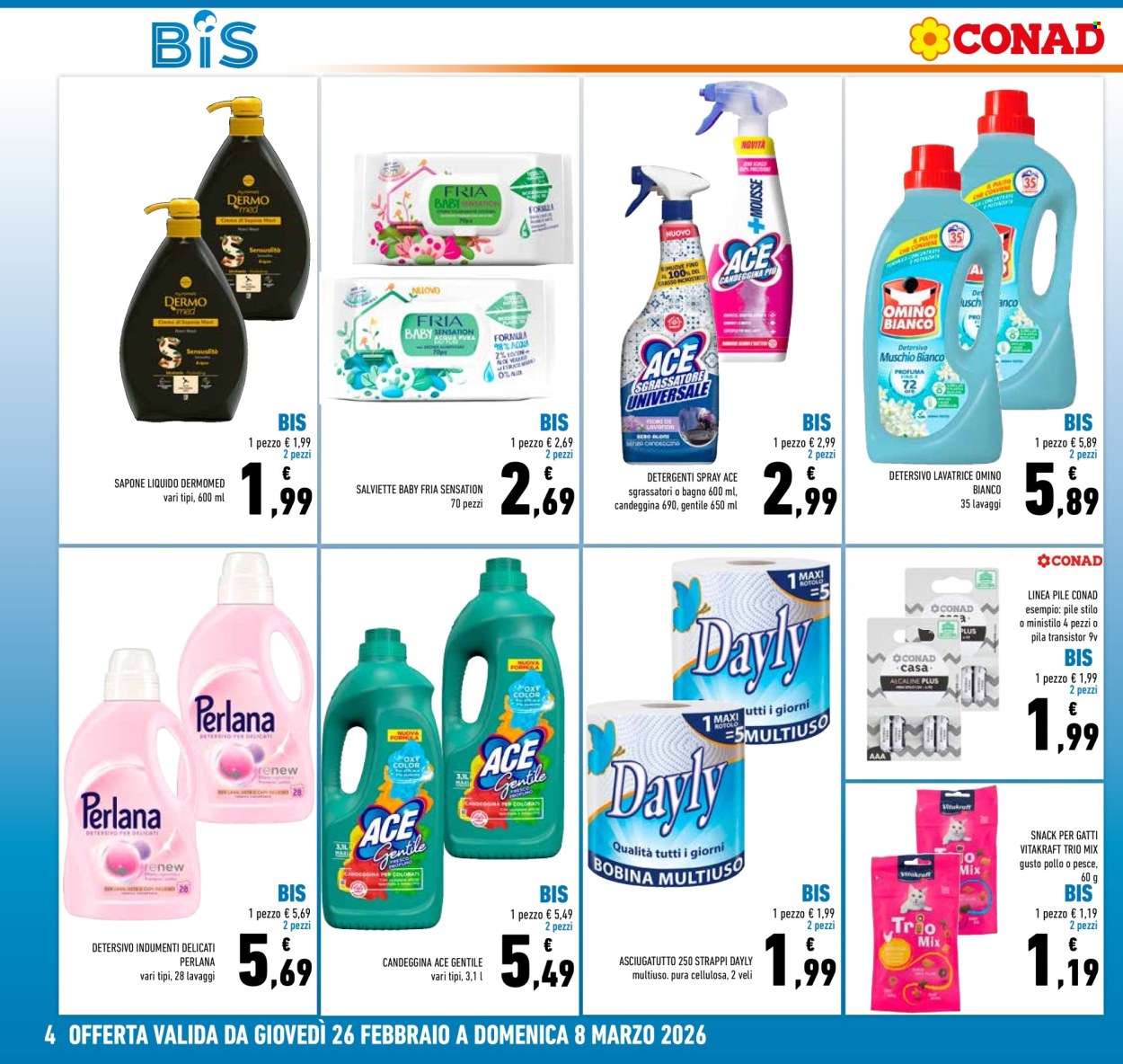 Volantino Conad - 26/2/2026 - 8/3/2026. Pagina 4