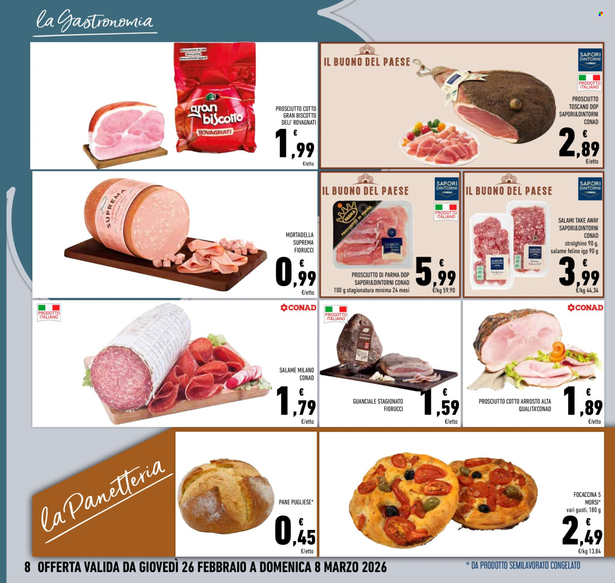 Volantino Conad - 26/2/2026 - 8/3/2026. Pagina 8