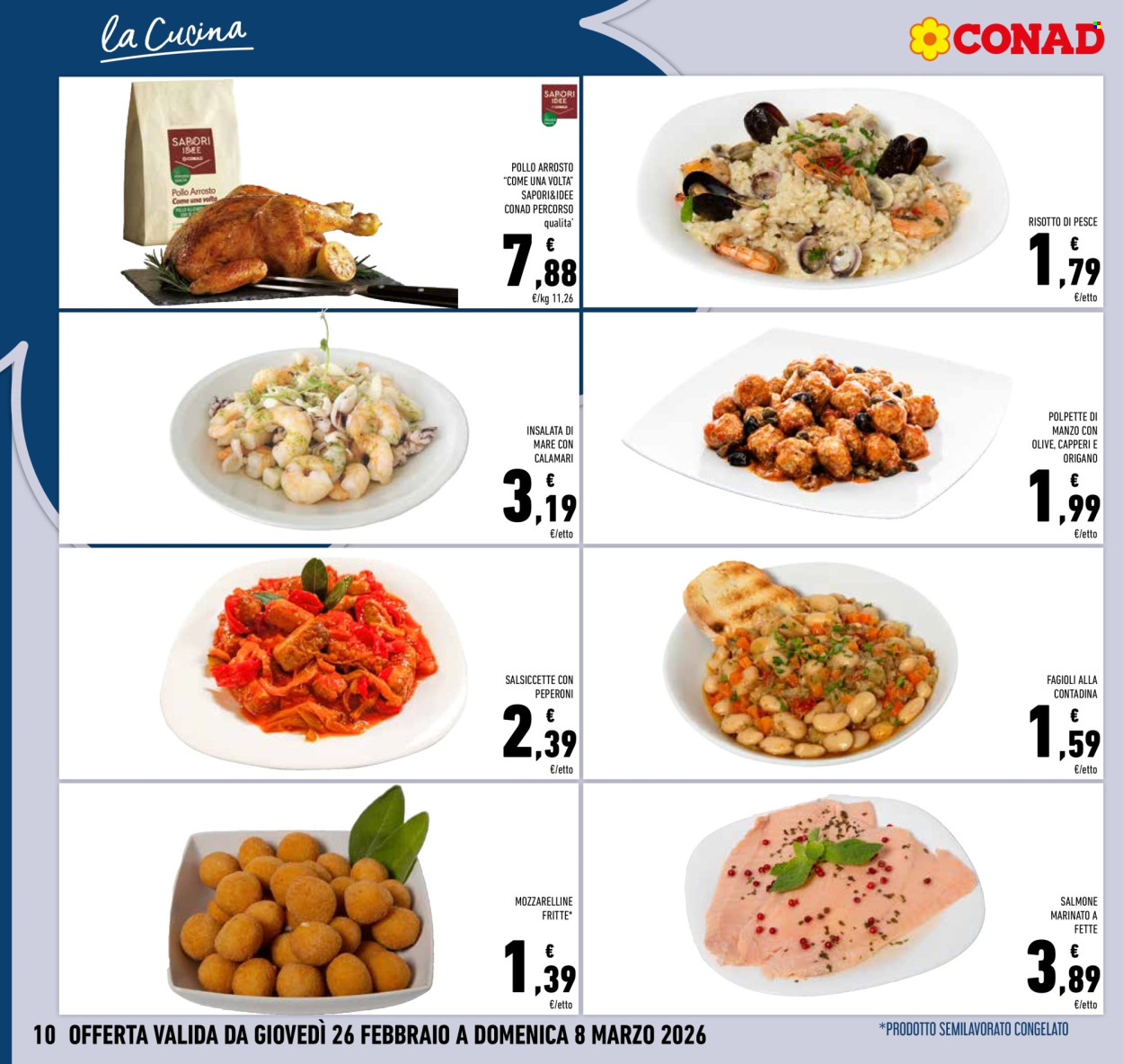 Volantino Conad - 26/2/2026 - 8/3/2026. Pagina 10