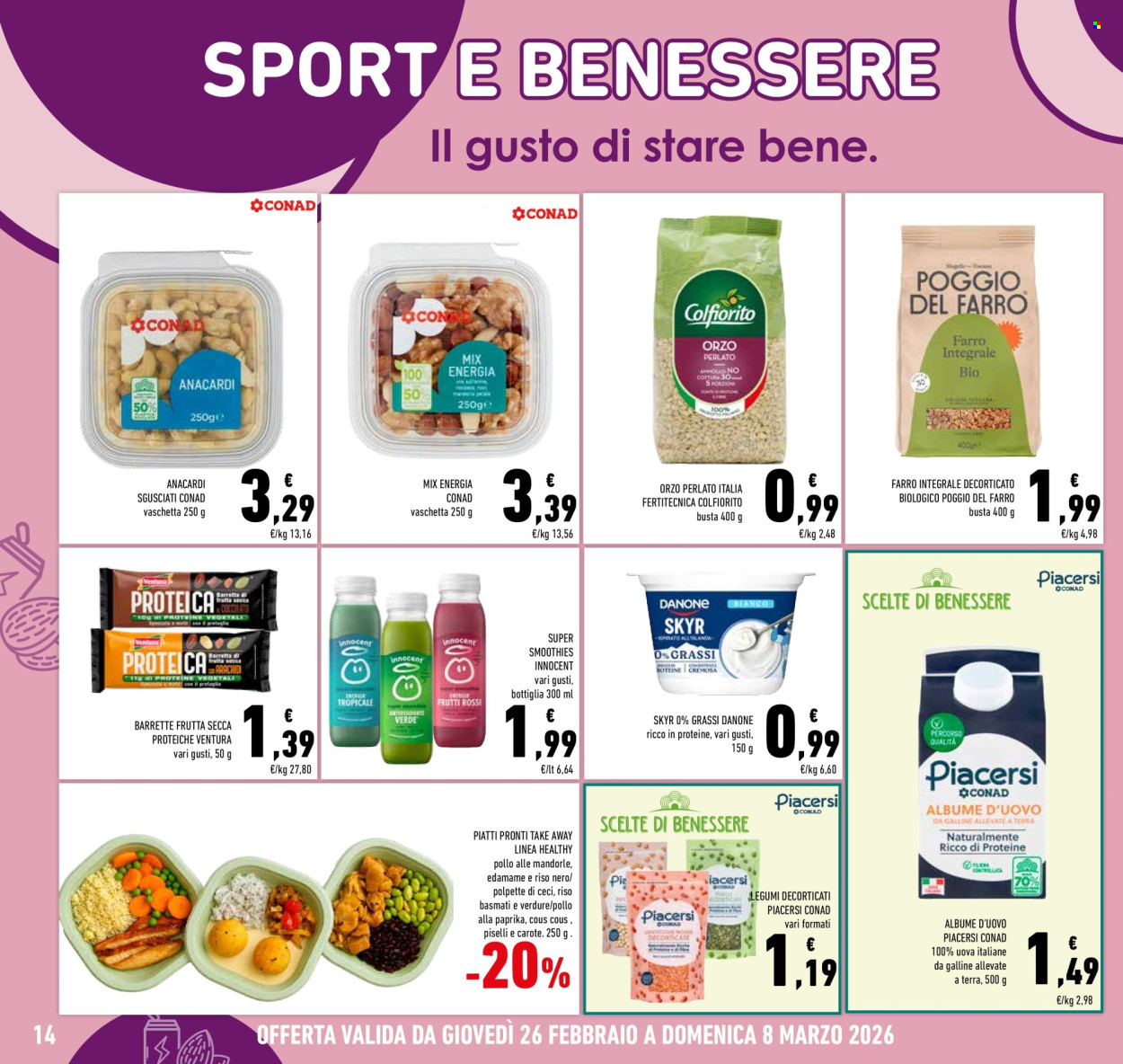 Volantino Conad - 26/2/2026 - 8/3/2026. Pagina 14