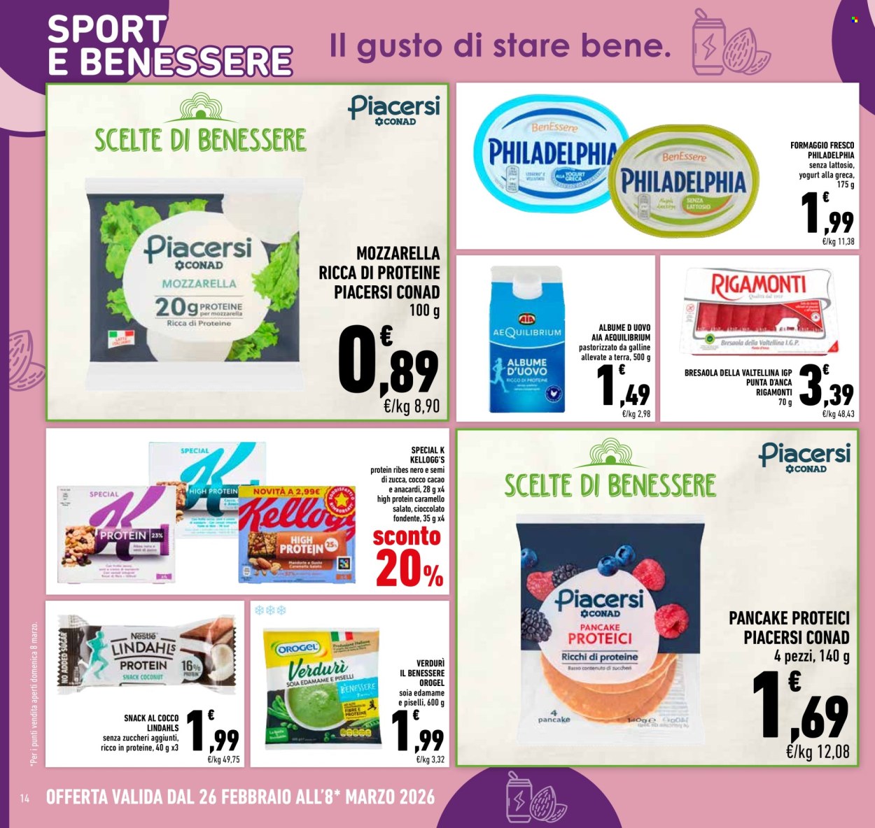 Volantino Conad Superstore - 26/2/2026 - 8/3/2026. Pagina 14