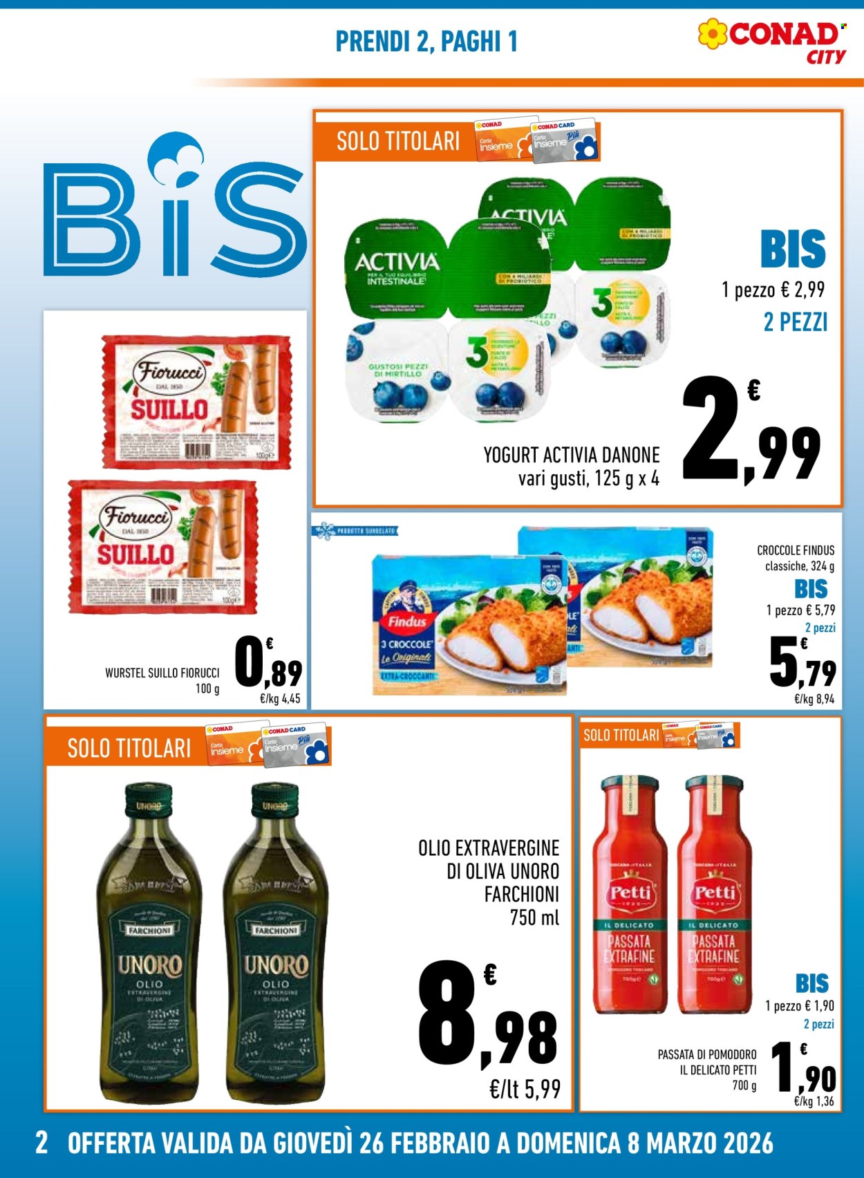 Volantino Conad City - 26/2/2026 - 8/3/2026. Pagina 2