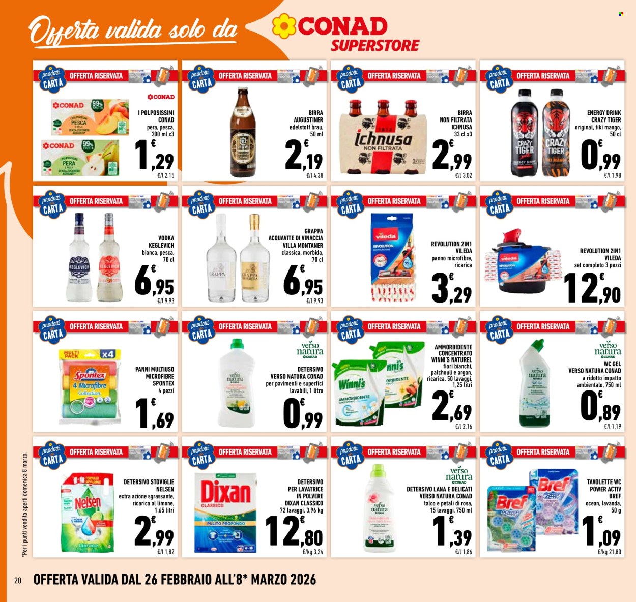 Volantino Conad Superstore - 26/2/2026 - 8/3/2026. Pagina 20