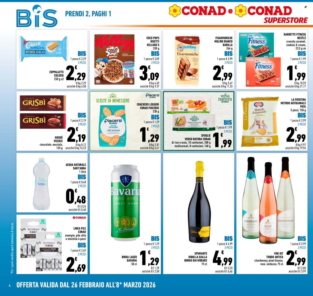 Volantino Conad Superstore - 26/2/2026 - 8/3/2026. Pagina 4