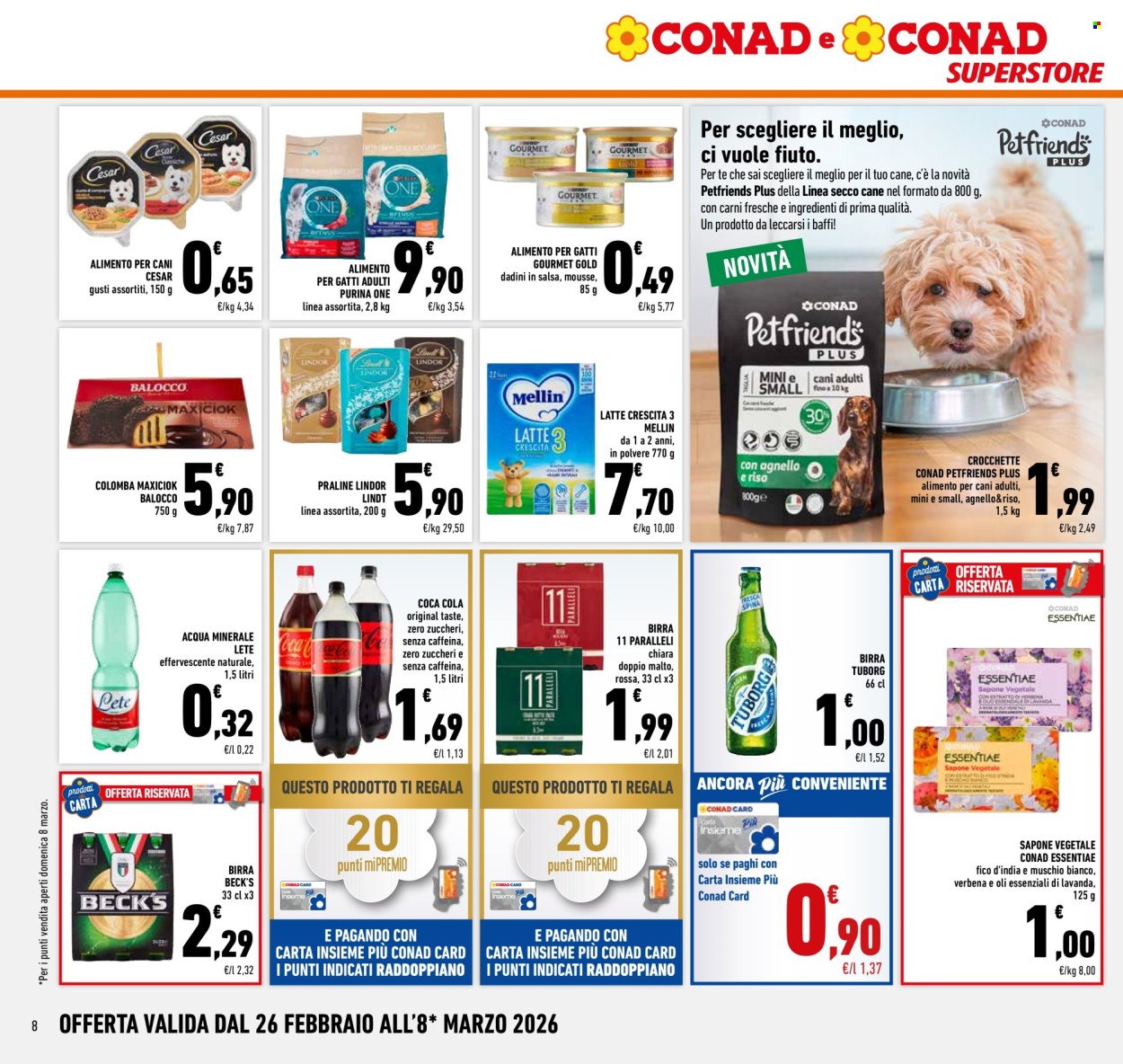 Volantino Conad Superstore - 26/2/2026 - 8/3/2026. Pagina 8