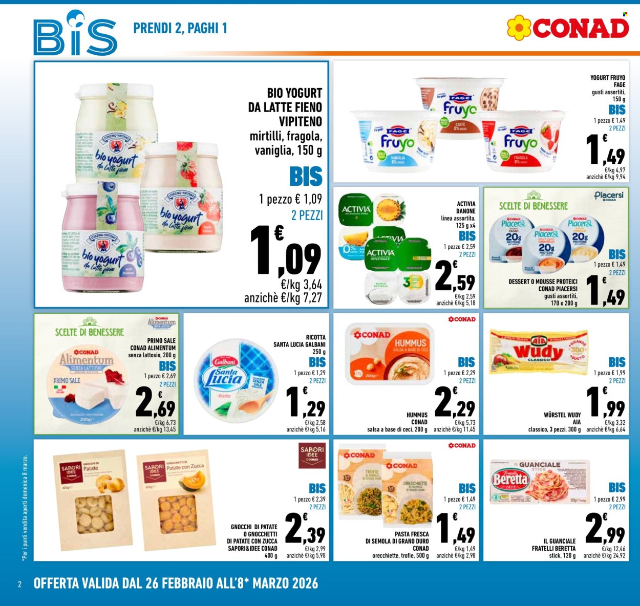 Volantino Conad - 26/2/2026 - 8/3/2026. Pagina 2