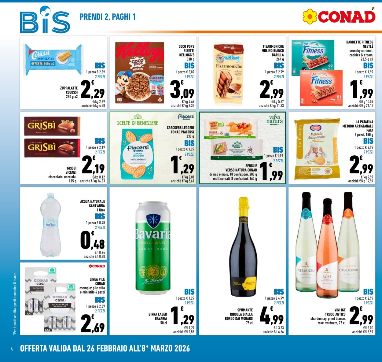 Volantino Conad - 26/2/2026 - 8/3/2026. Pagina 4