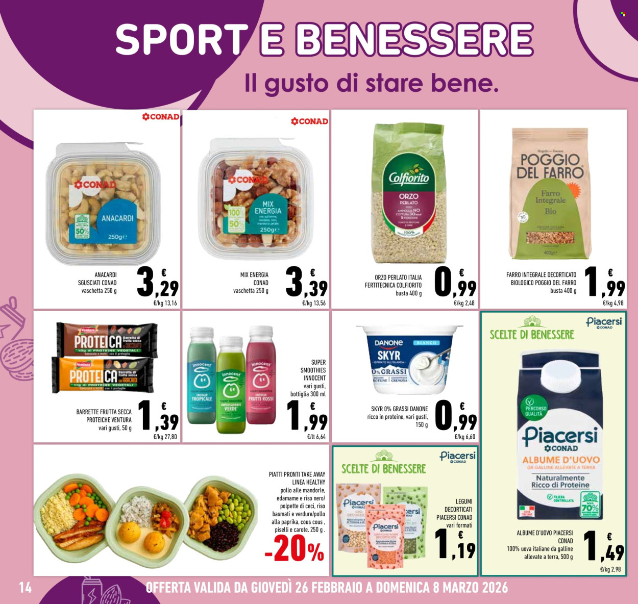 Volantino Conad - 26/2/2026 - 8/3/2026. Pagina 14