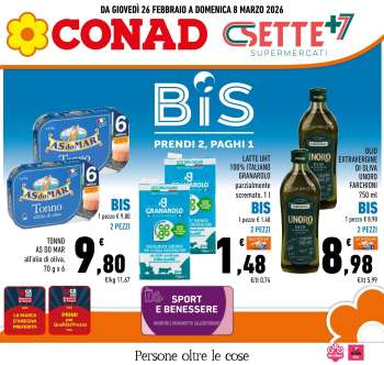 Volantino Conad - 26/2/2026 - 8/3/2026.