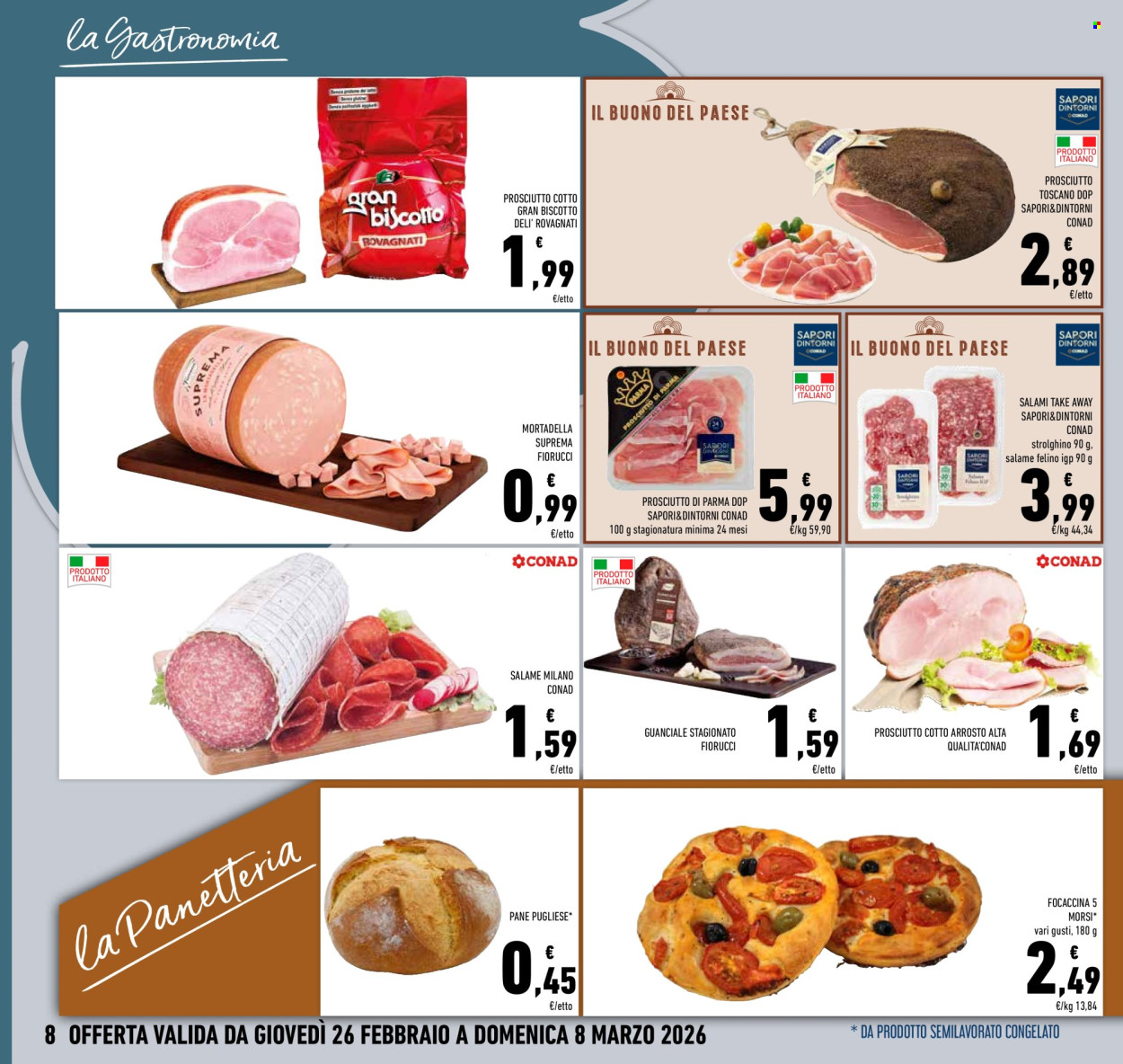 Volantino Conad - 26/2/2026 - 8/3/2026. Pagina 8