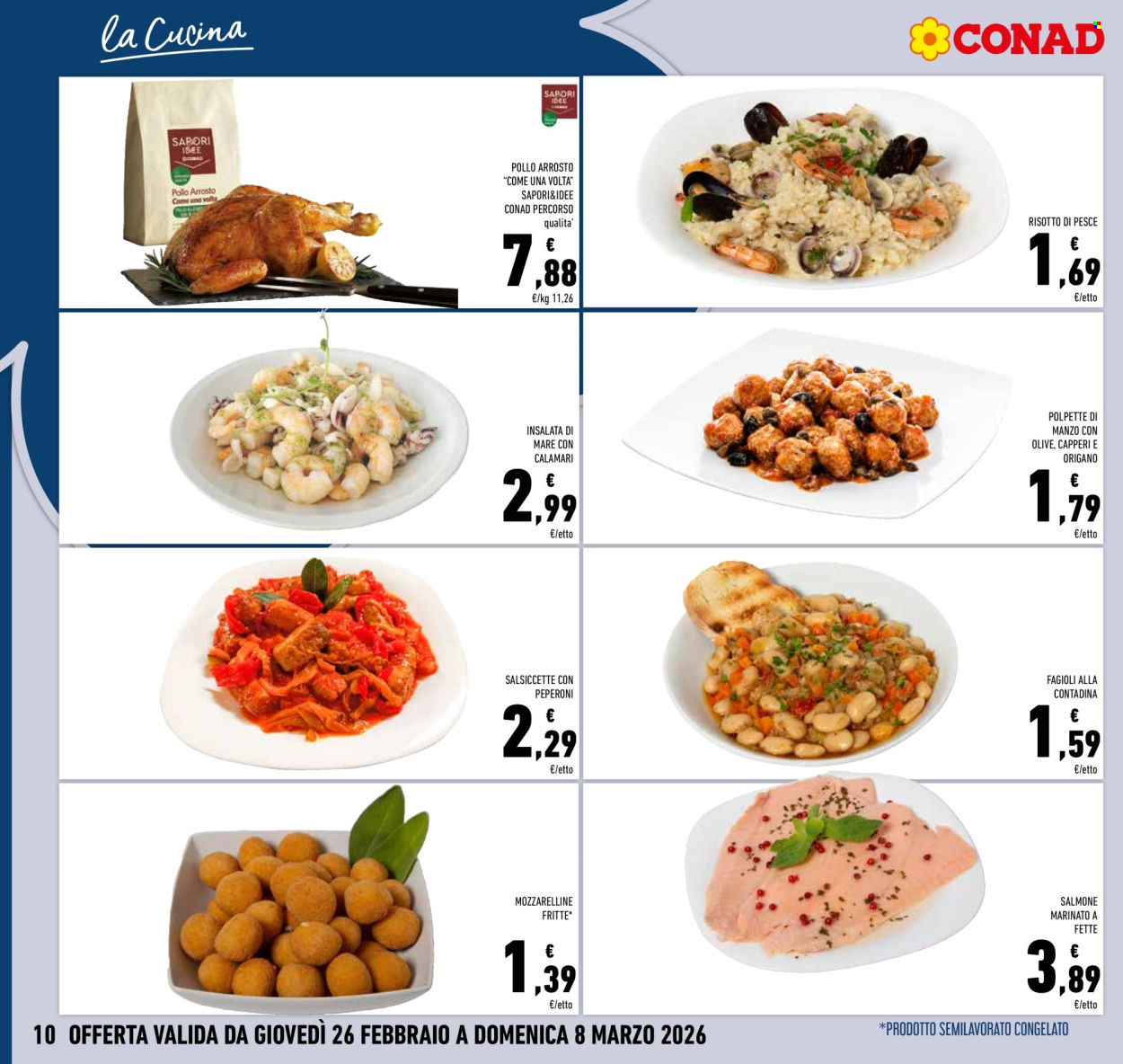 Volantino Conad - 26/2/2026 - 8/3/2026. Pagina 10