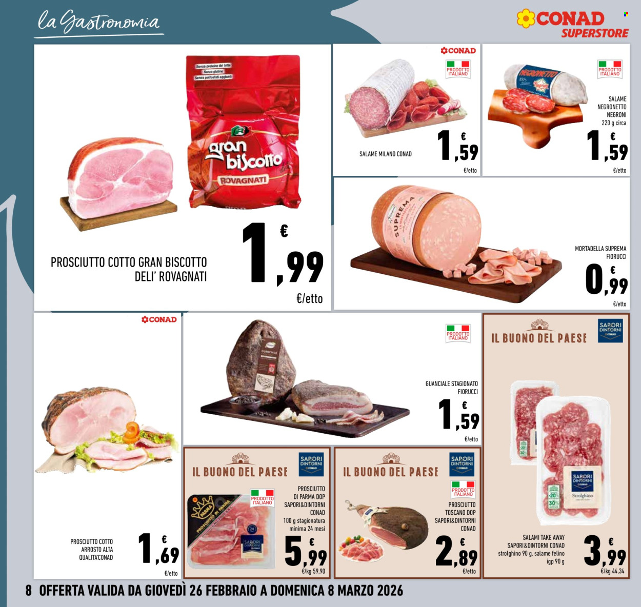 Volantino Conad Superstore - 26/2/2026 - 8/3/2026. Pagina 8