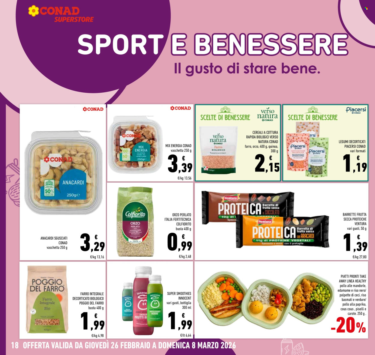 Volantino Conad Superstore - 26/2/2026 - 8/3/2026. Pagina 18