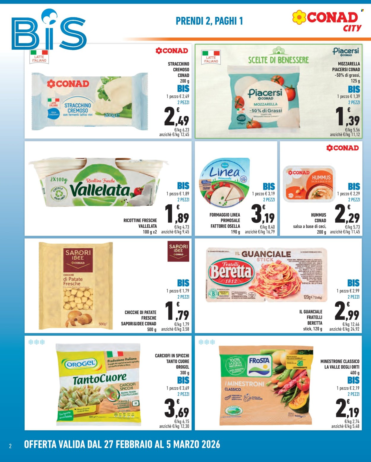 Volantino Conad City - 27/2/2026 - 5/3/2026. Pagina 2