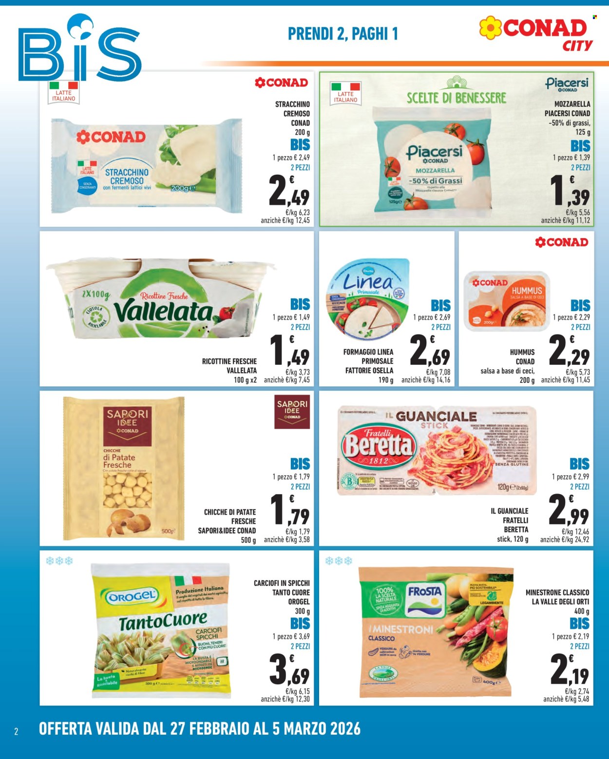 Volantino Conad City - 27/2/2026 - 5/3/2026. Pagina 2