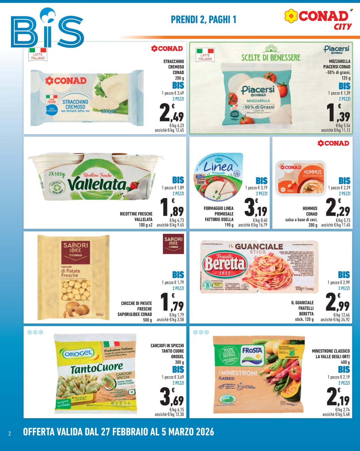 Volantino Conad - 27/2/2026 - 5/3/2026. Pagina 2