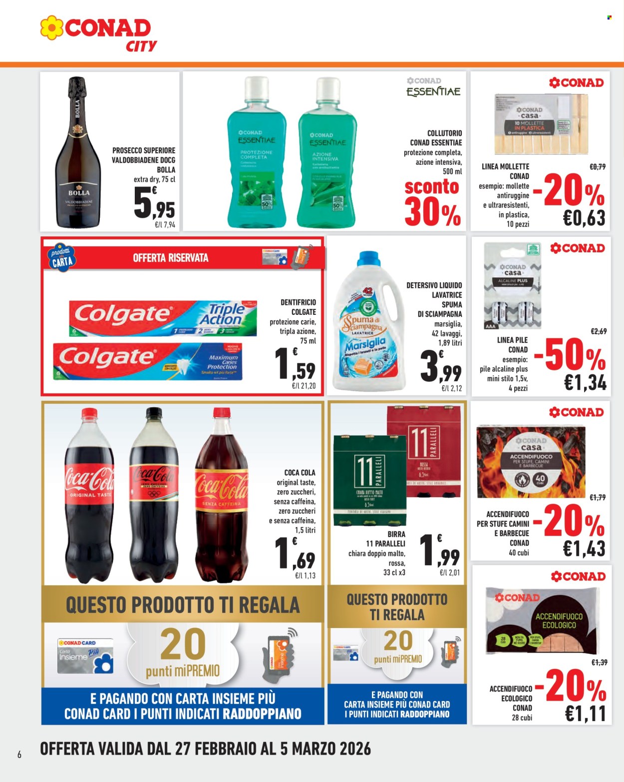 Volantino Conad - 27/2/2026 - 5/3/2026. Pagina 6