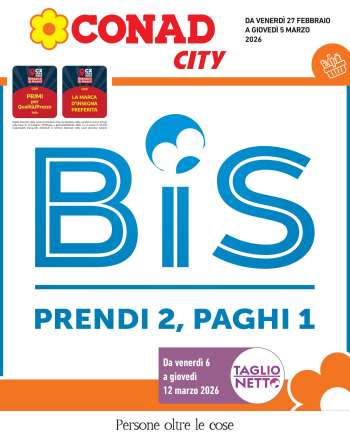 Volantino Conad City - 27/2/2026 - 5/3/2026.