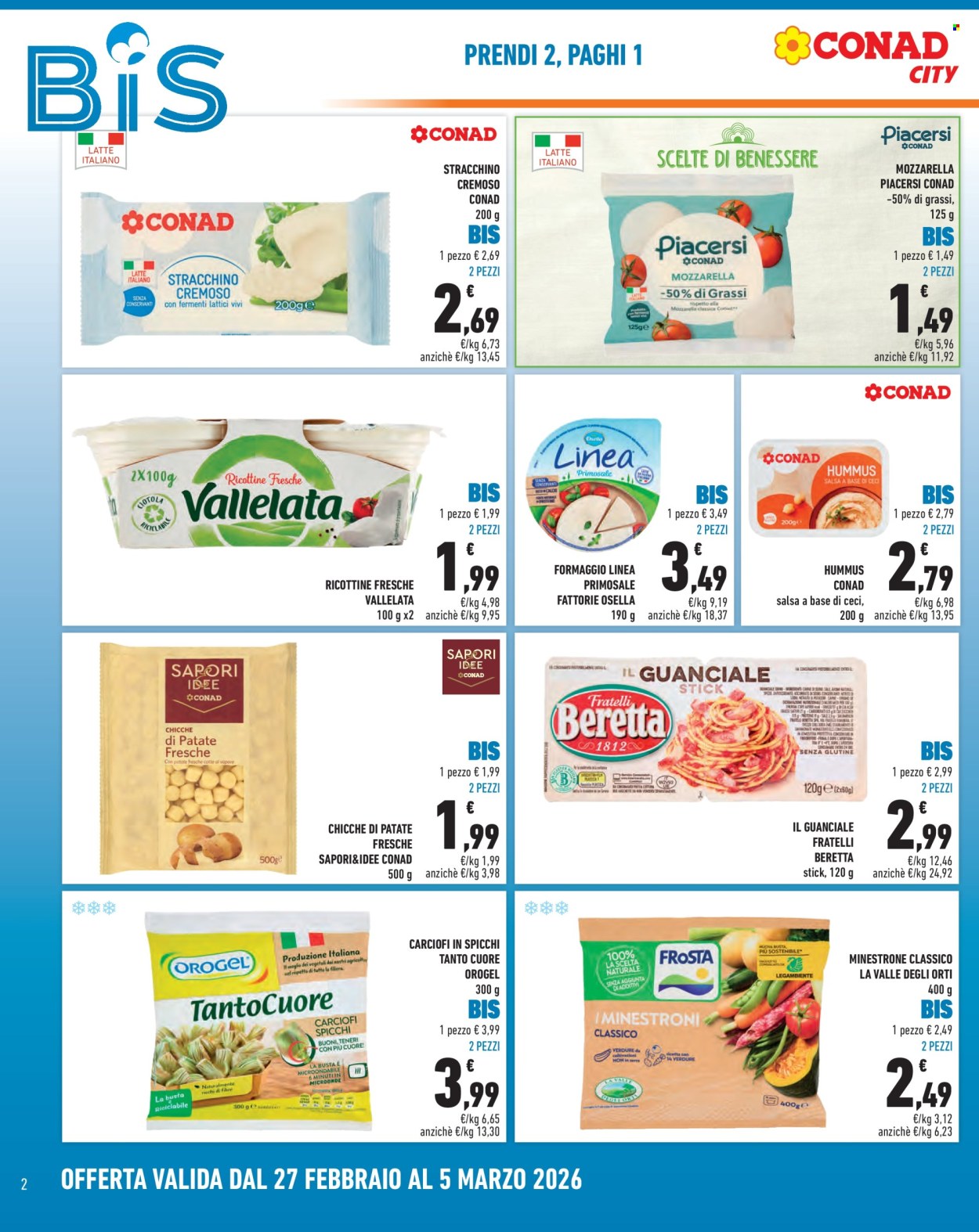 Volantino Conad City - 27/2/2026 - 5/3/2026. Pagina 2