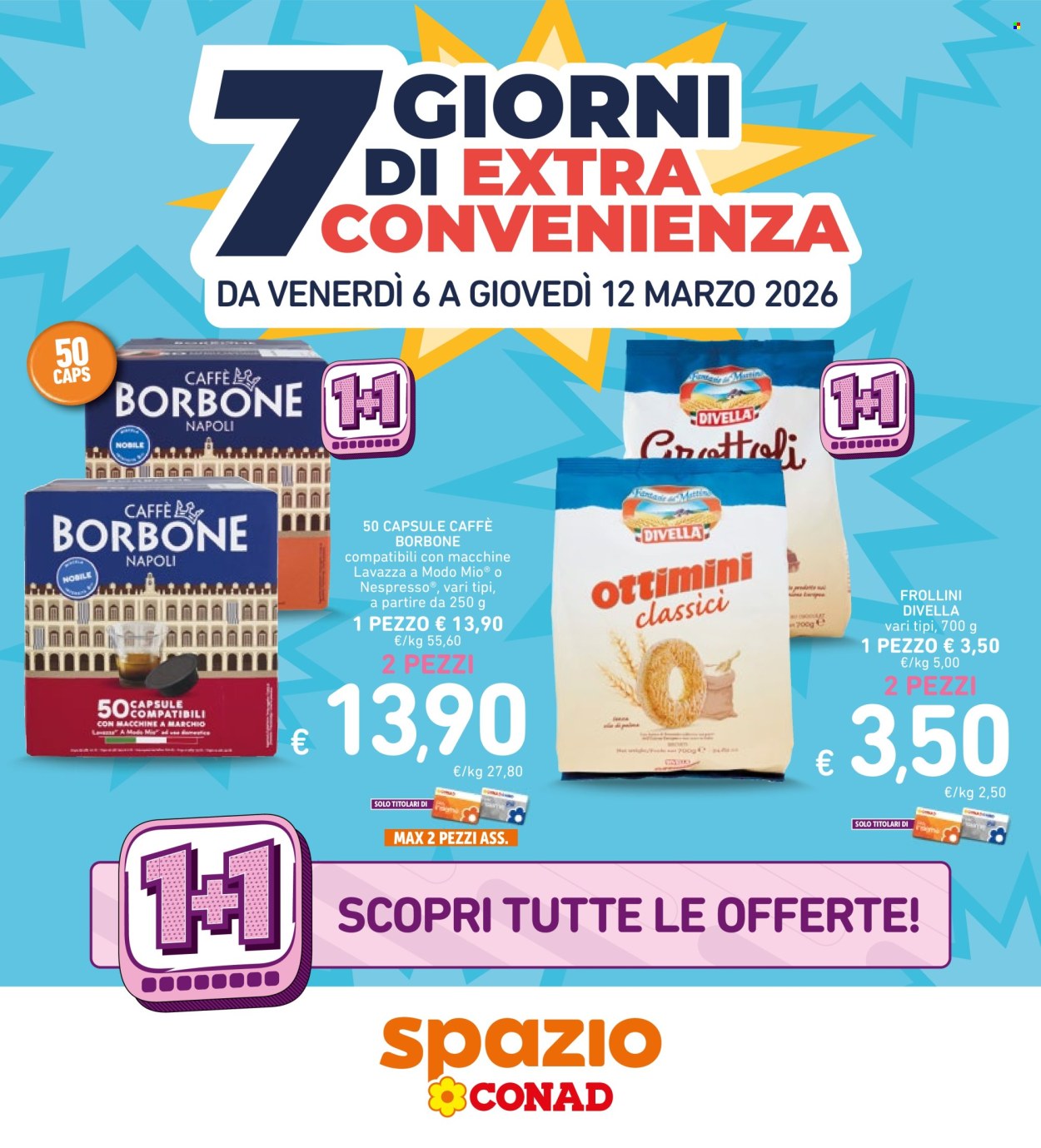 Volantino Spazio Conad - 6/3/2026 - 12/3/2026. Pagina 1
