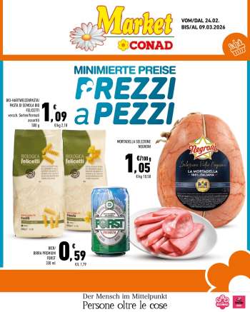 Volantino Market Conad - 24/2/2026 - 9/3/2026.