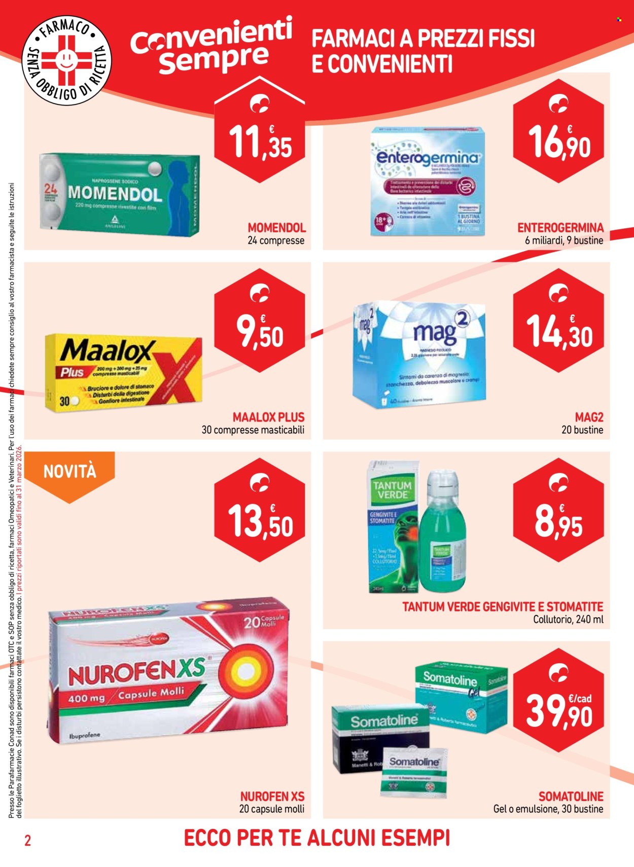Volantino Conad - 26/2/2026 - 25/3/2026. Pagina 2