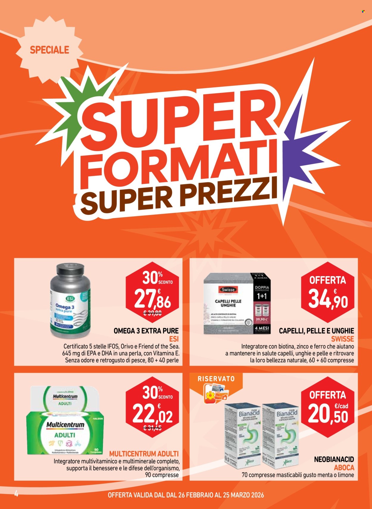 Volantino Conad - 26/2/2026 - 25/3/2026. Pagina 4