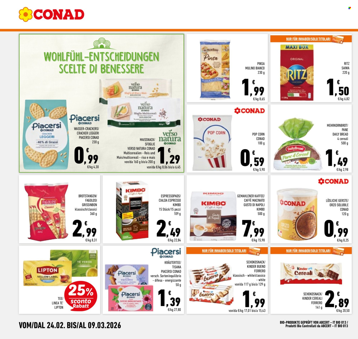 Volantino Conad - 24/2/2026 - 9/3/2026. Pagina 18