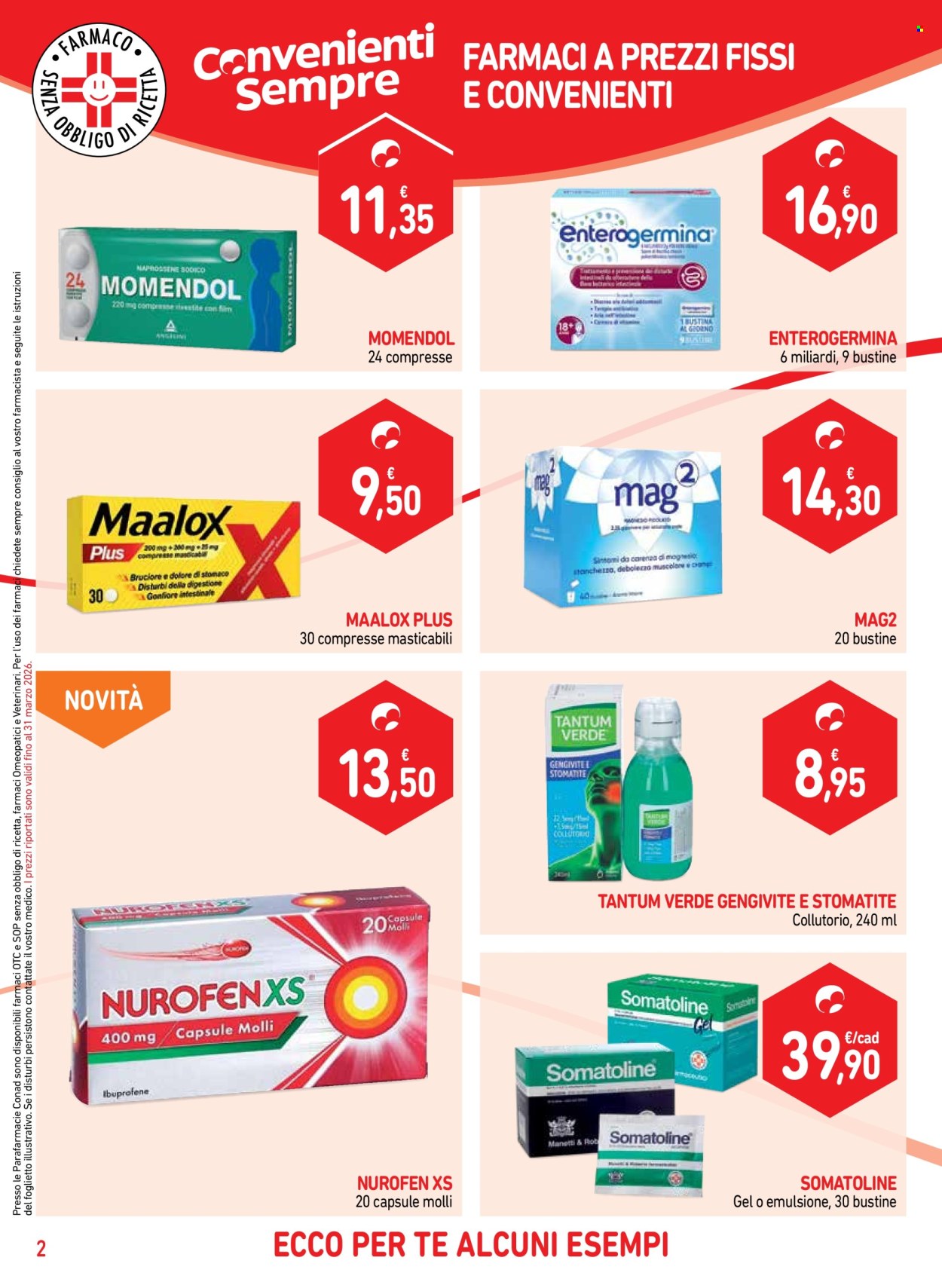 Volantino Conad - 26/2/2026 - 25/3/2026. Pagina 2