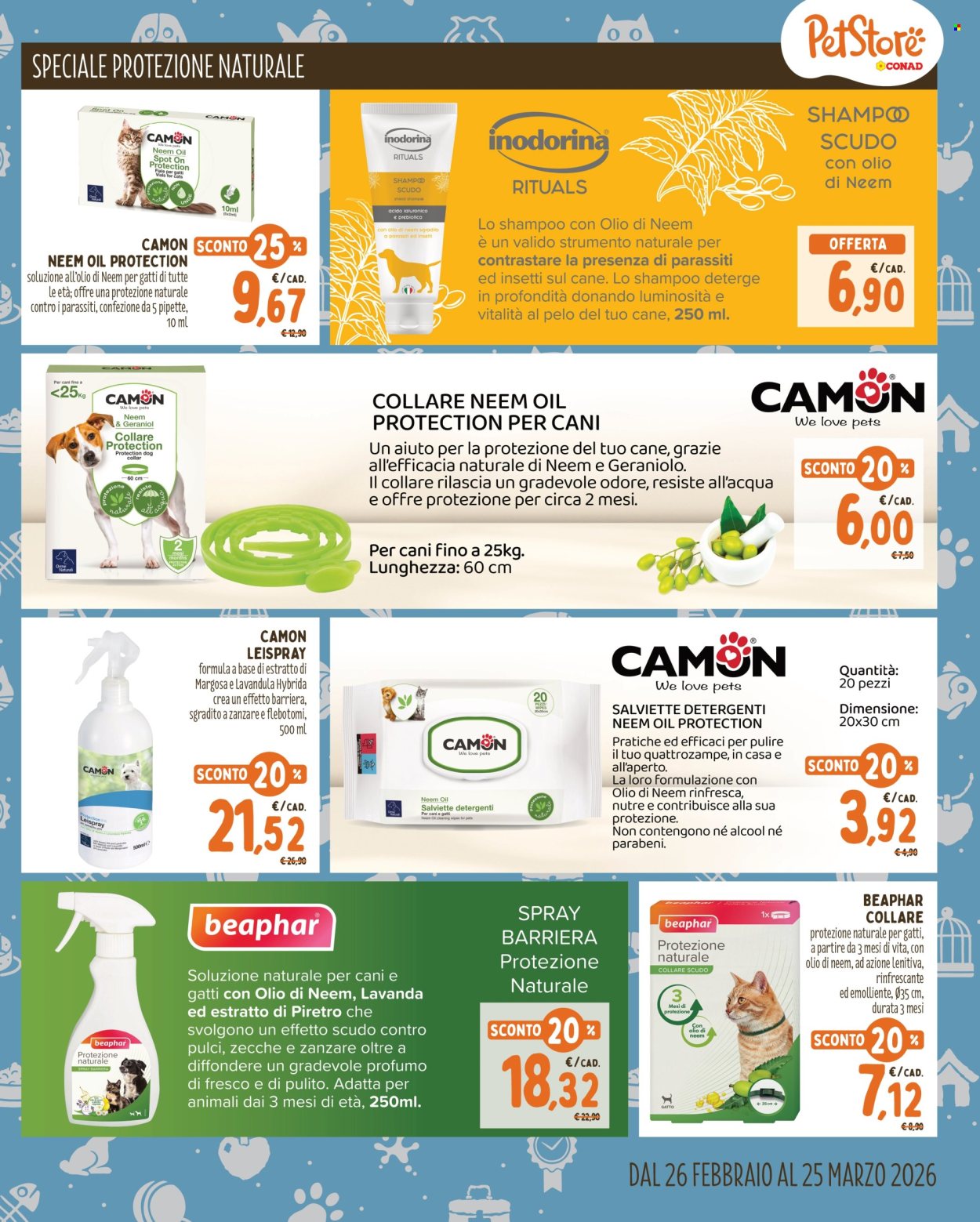 Volantino Pet Store Conad - 26/2/2026 - 25/3/2026. Pagina 7
