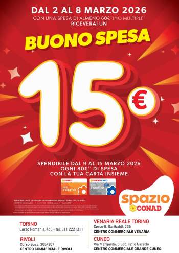 Volantino Spazio Conad - 2/3/2026 - 8/3/2026.