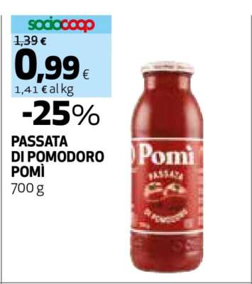 Passata di Pomodoro Pomì