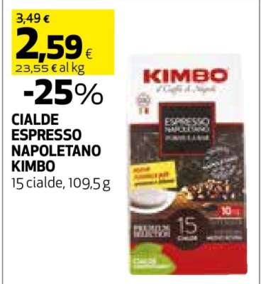 CIALDE ESPRESSO NAPOLETANO KIMBO