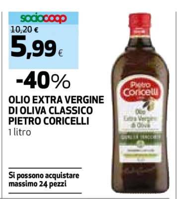 OLIO EXTRA VERGINE DI OLIVA CLASSICO PIETRO CORICELLI