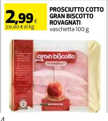 Prosciutto Cotto Gran Biscotto Rovagnati