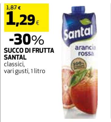 SUCCO DI FRUTTA SANTAL
