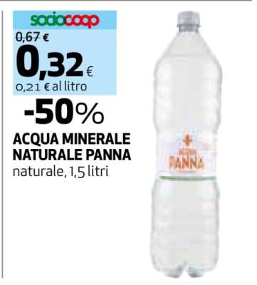 Acqua Minerale Naturale Panna