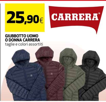 GIUBBOTTO UOMO O DONNA CARRERA