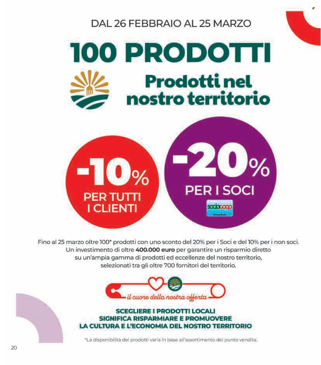 Volantino Coop - 26/2/2026 - 11/3/2026. Pagina 20